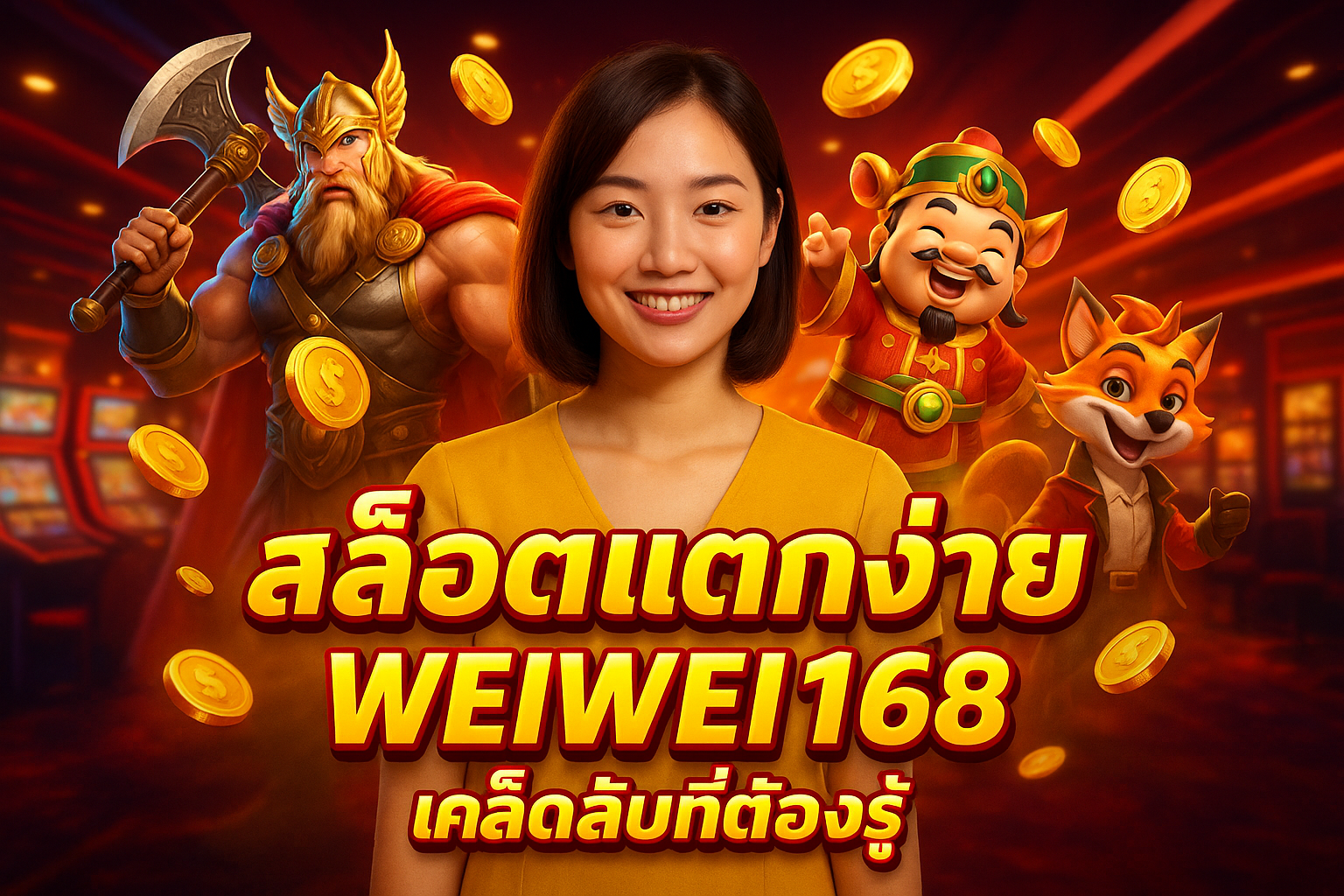 สล็อตแตกง่าย WEIWEI168 เคล็ดลับที่ต้องรู้