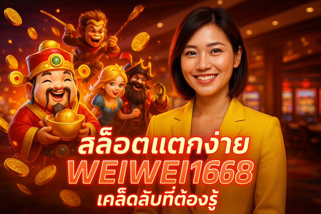 สล็อตแตกง่าย WEIWEI168 เคล็ดลับที่ต้องรู้