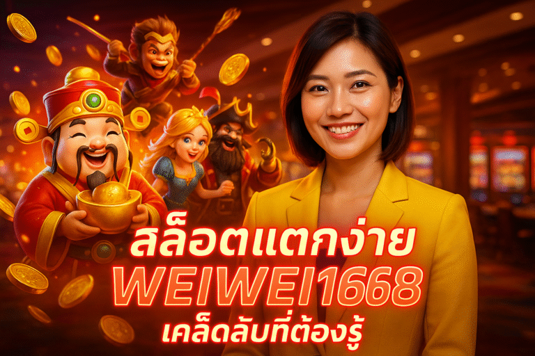 สล็อตแตกง่าย WEIWEI168 เคล็ดลับที่ต้องรู้