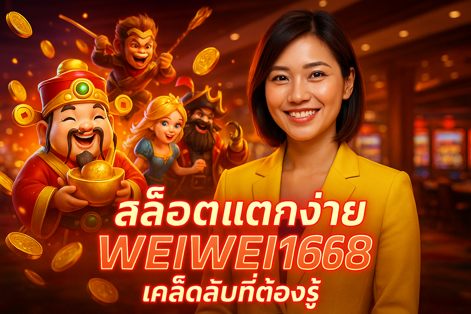 สล็อตแตกง่าย WEIWEI168 เคล็ดลับที่ต้องรู้