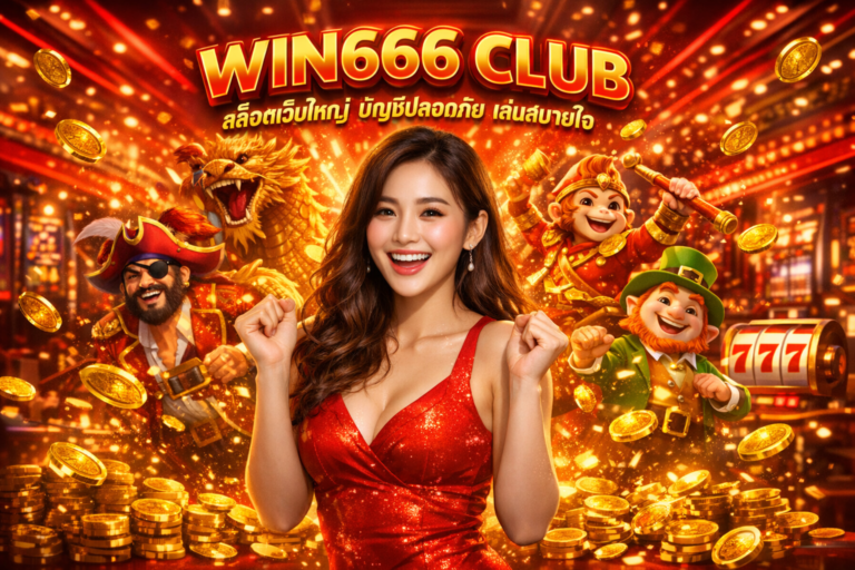 WIN666 CLUB สล็อตเว็บใหญ่ บัญชีปลอดภัย เล่นสบายใจ