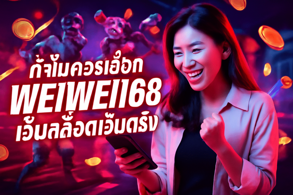ทำไมควรเลือก WEIWEI168 เว็บสล็อตเว็บตรง