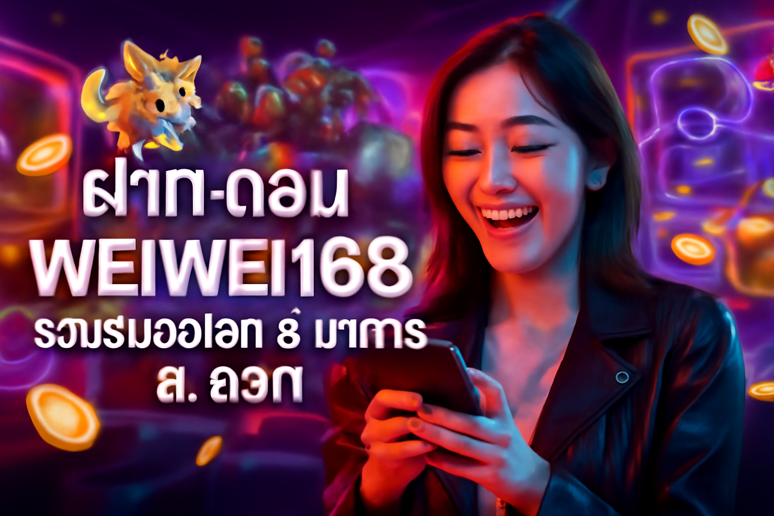 ฝาก‑ถอน WEIWEI168 รองรับวอเลท & ธนาคาร สะดวก